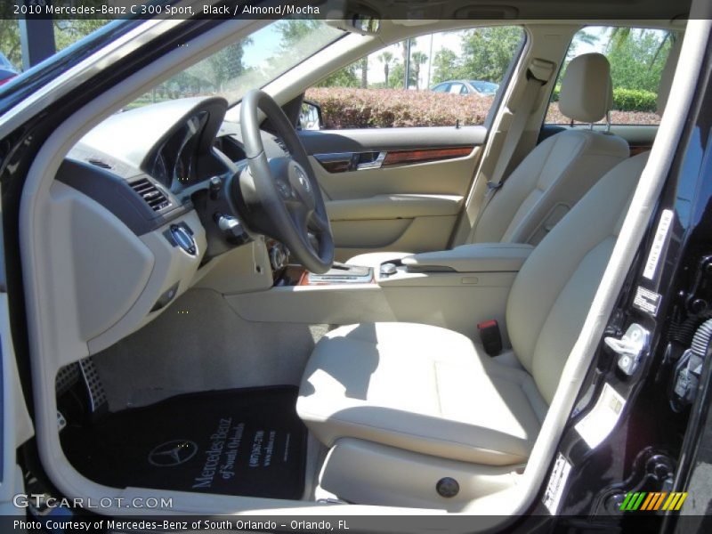 Black / Almond/Mocha 2010 Mercedes-Benz C 300 Sport