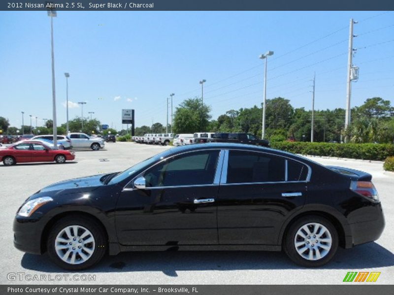 Super Black / Charcoal 2012 Nissan Altima 2.5 SL