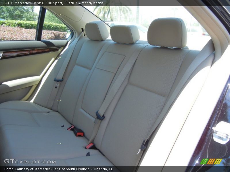 Black / Almond/Mocha 2010 Mercedes-Benz C 300 Sport