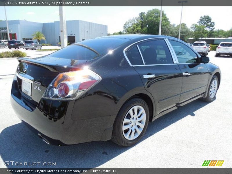 Super Black / Charcoal 2012 Nissan Altima 2.5 SL