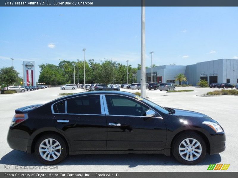 Super Black / Charcoal 2012 Nissan Altima 2.5 SL
