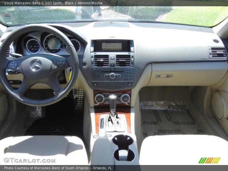 Black / Almond/Mocha 2010 Mercedes-Benz C 300 Sport