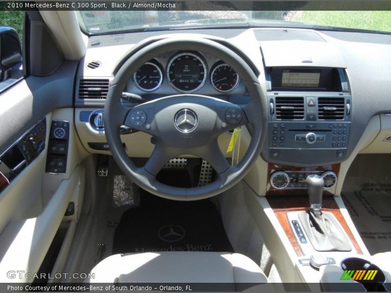 Black / Almond/Mocha 2010 Mercedes-Benz C 300 Sport