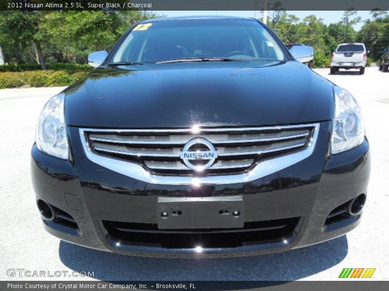 Super Black / Charcoal 2012 Nissan Altima 2.5 SL