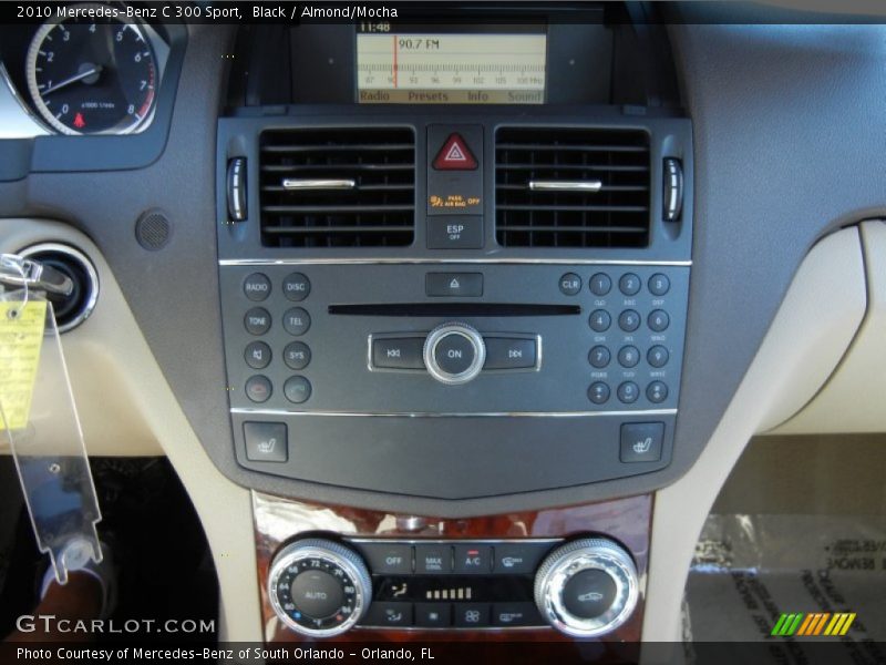 Black / Almond/Mocha 2010 Mercedes-Benz C 300 Sport