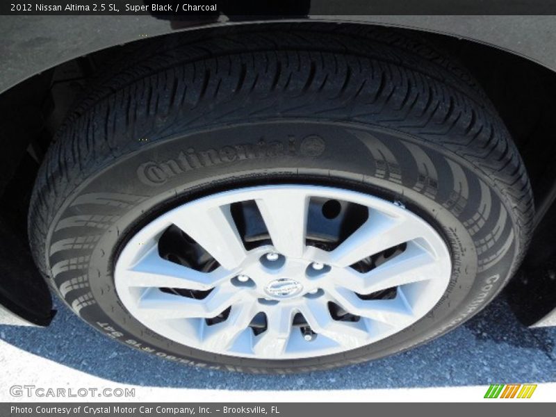 Super Black / Charcoal 2012 Nissan Altima 2.5 SL