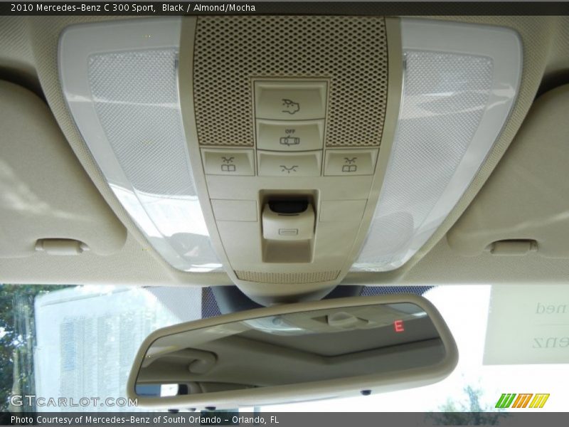 Black / Almond/Mocha 2010 Mercedes-Benz C 300 Sport