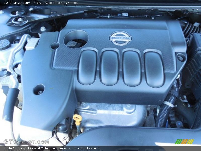 Super Black / Charcoal 2012 Nissan Altima 2.5 SL