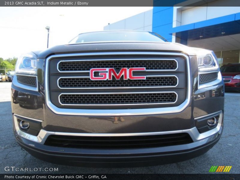 Iridium Metallic / Ebony 2013 GMC Acadia SLT