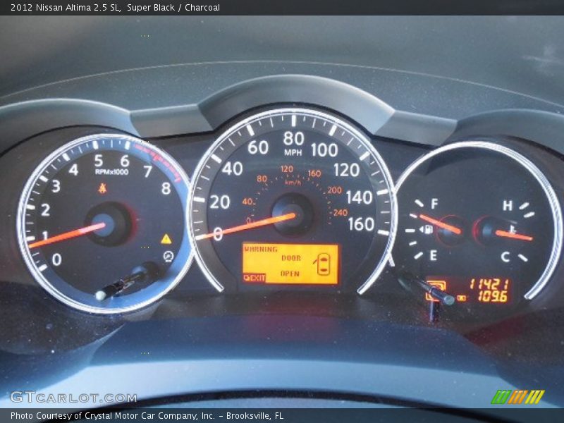 Super Black / Charcoal 2012 Nissan Altima 2.5 SL