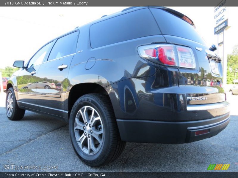 Iridium Metallic / Ebony 2013 GMC Acadia SLT