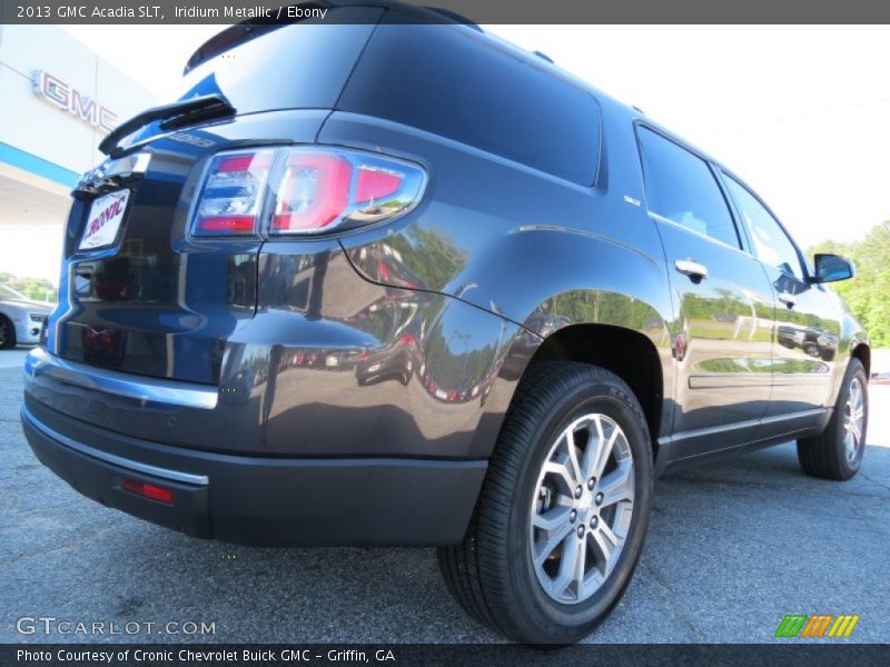 Iridium Metallic / Ebony 2013 GMC Acadia SLT