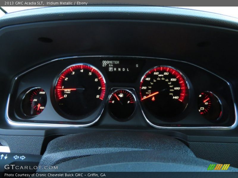 Iridium Metallic / Ebony 2013 GMC Acadia SLT