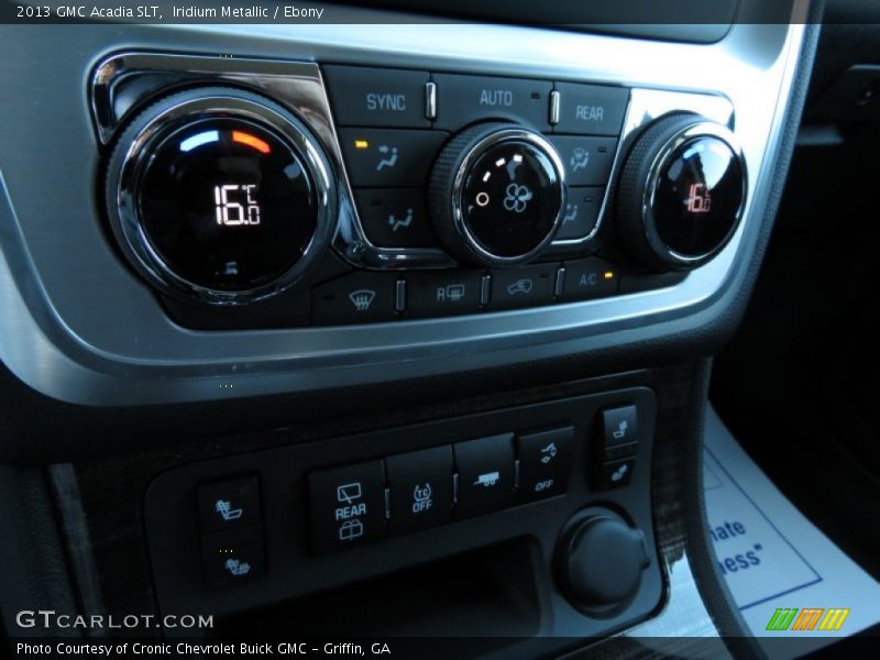 Iridium Metallic / Ebony 2013 GMC Acadia SLT