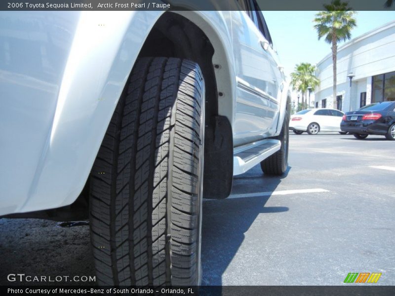 Arctic Frost Pearl / Taupe 2006 Toyota Sequoia Limited