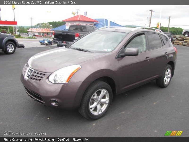 Iridium Graphite / Gray 2009 Nissan Rogue SL AWD
