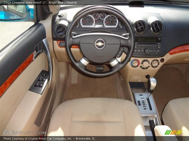 Dashboard of 2009 Aveo Aveo5 LT