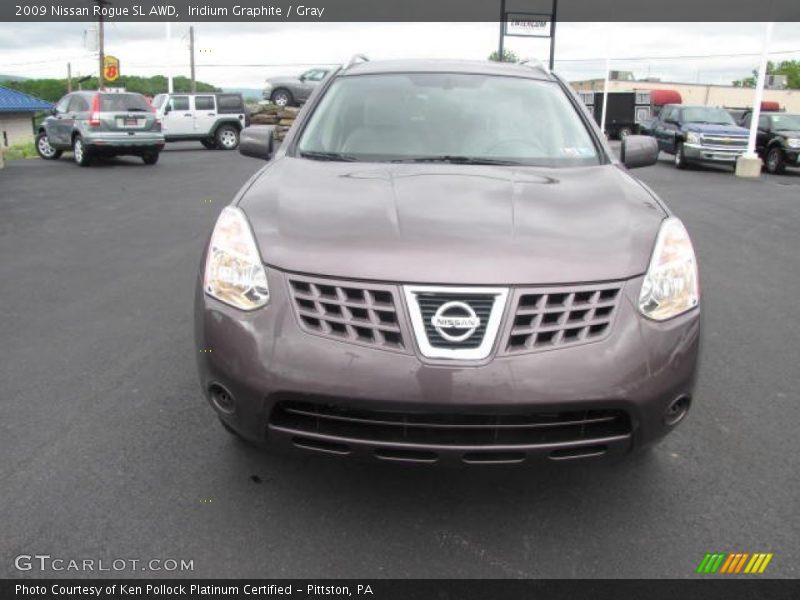 Iridium Graphite / Gray 2009 Nissan Rogue SL AWD