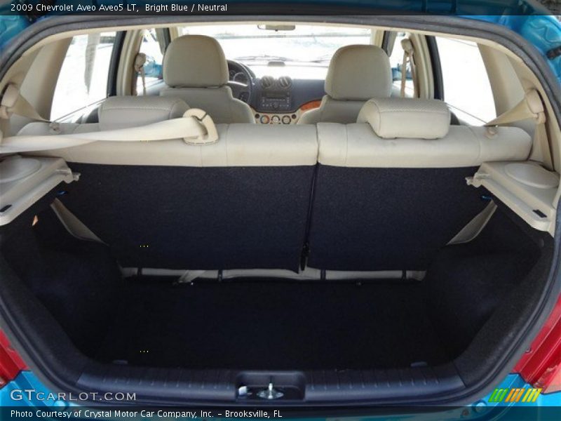  2009 Aveo Aveo5 LT Trunk