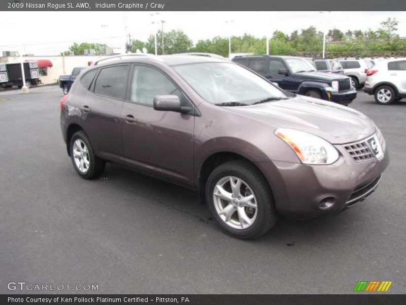Iridium Graphite / Gray 2009 Nissan Rogue SL AWD