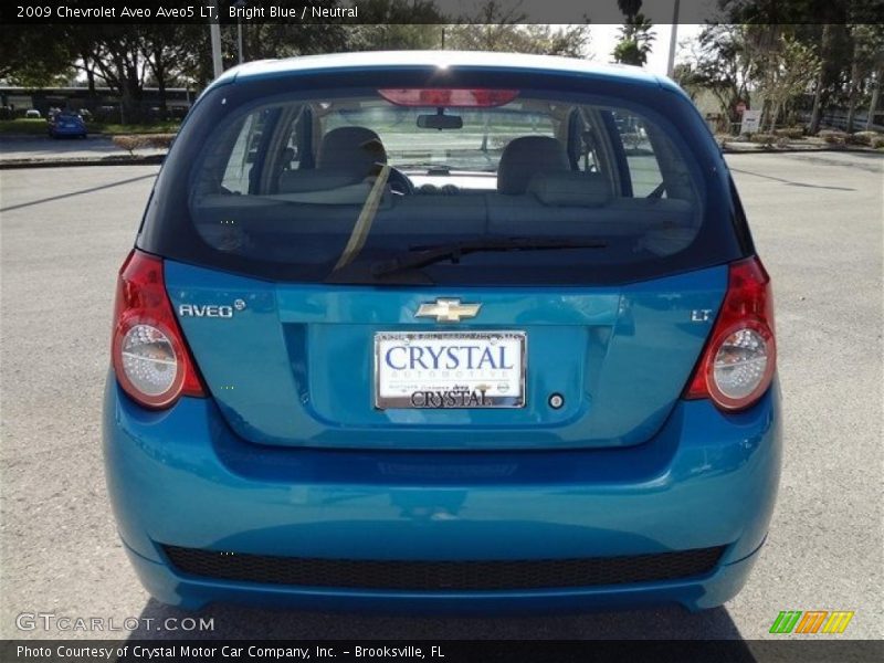 Bright Blue / Neutral 2009 Chevrolet Aveo Aveo5 LT