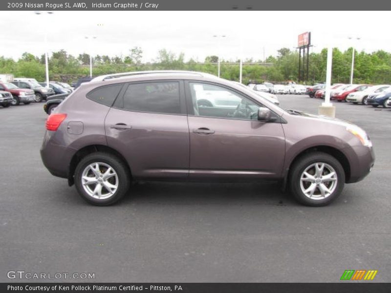 Iridium Graphite / Gray 2009 Nissan Rogue SL AWD