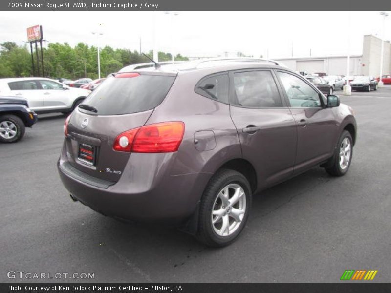 Iridium Graphite / Gray 2009 Nissan Rogue SL AWD