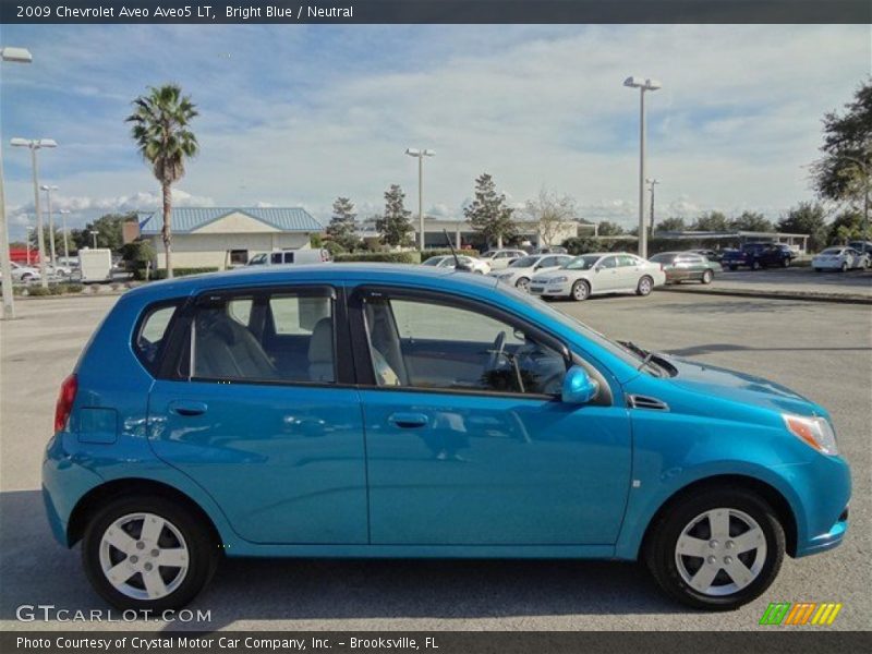 Bright Blue / Neutral 2009 Chevrolet Aveo Aveo5 LT