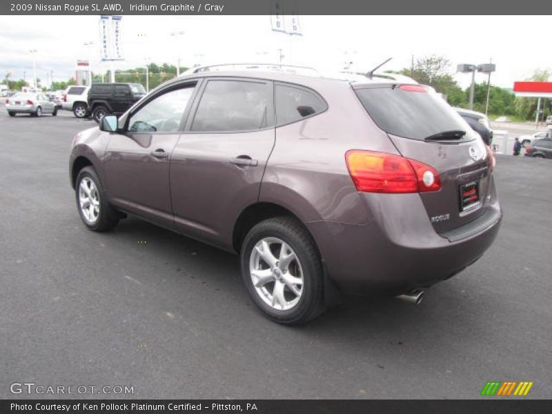 Iridium Graphite / Gray 2009 Nissan Rogue SL AWD