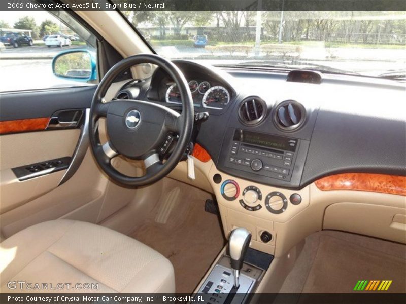 Bright Blue / Neutral 2009 Chevrolet Aveo Aveo5 LT