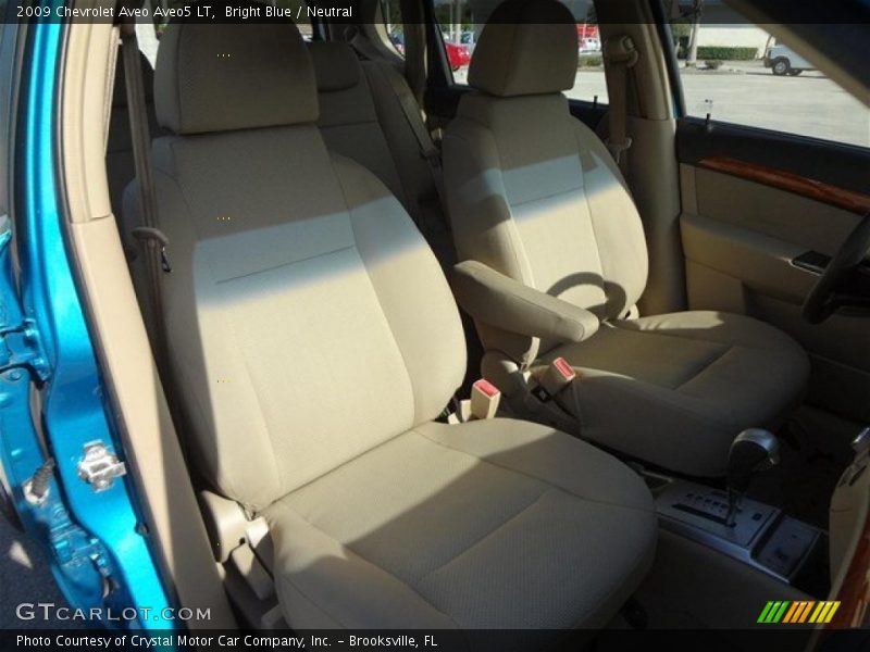Bright Blue / Neutral 2009 Chevrolet Aveo Aveo5 LT