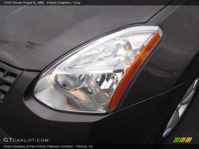 Iridium Graphite / Gray 2009 Nissan Rogue SL AWD