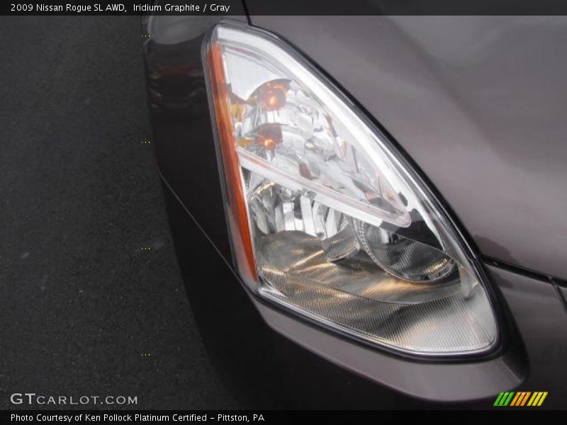 Iridium Graphite / Gray 2009 Nissan Rogue SL AWD