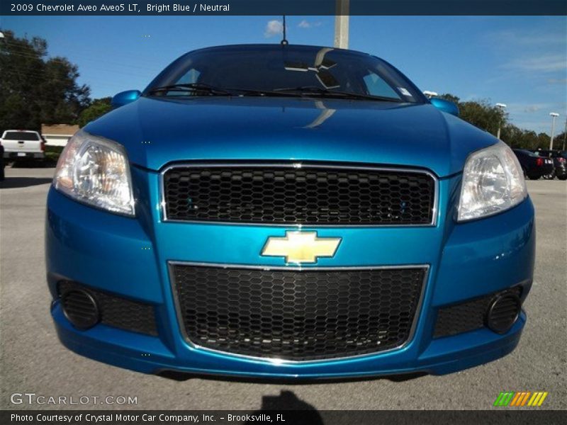 Bright Blue / Neutral 2009 Chevrolet Aveo Aveo5 LT
