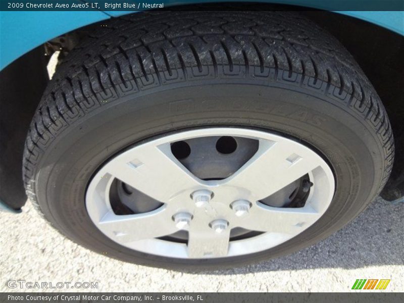 Bright Blue / Neutral 2009 Chevrolet Aveo Aveo5 LT