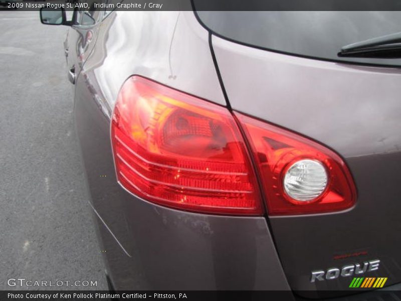 Iridium Graphite / Gray 2009 Nissan Rogue SL AWD