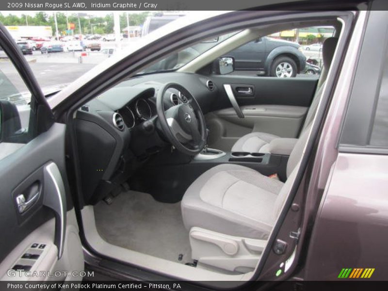Iridium Graphite / Gray 2009 Nissan Rogue SL AWD