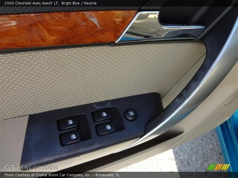Bright Blue / Neutral 2009 Chevrolet Aveo Aveo5 LT