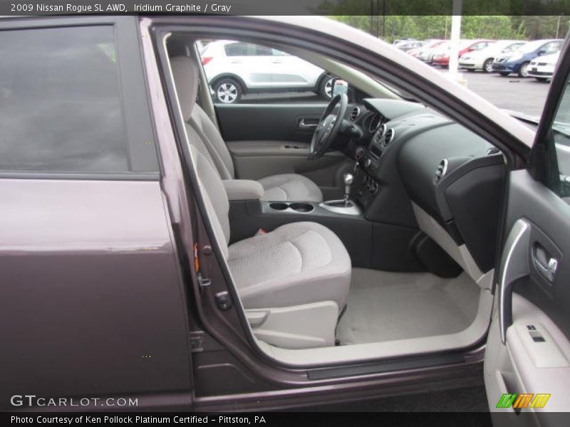 Iridium Graphite / Gray 2009 Nissan Rogue SL AWD