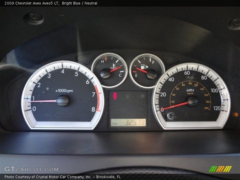 Bright Blue / Neutral 2009 Chevrolet Aveo Aveo5 LT