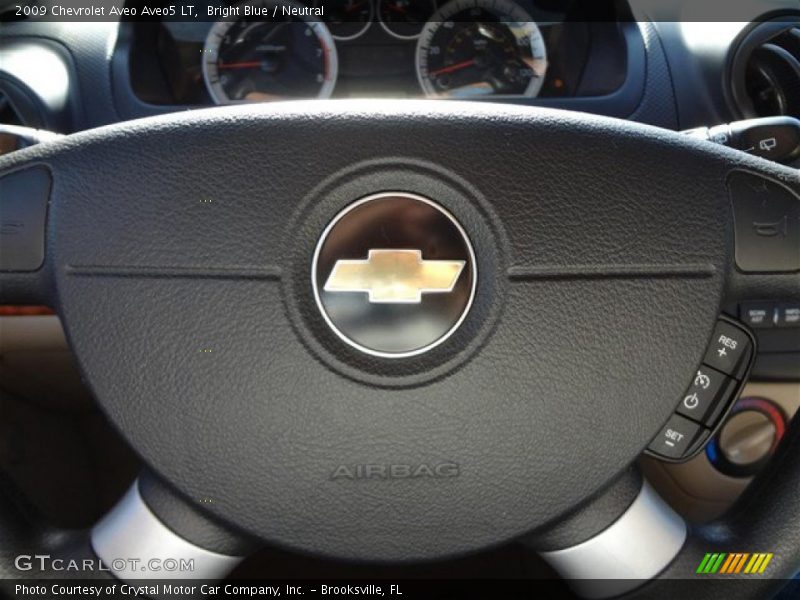 Bright Blue / Neutral 2009 Chevrolet Aveo Aveo5 LT