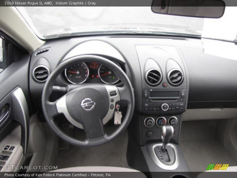 Iridium Graphite / Gray 2009 Nissan Rogue SL AWD