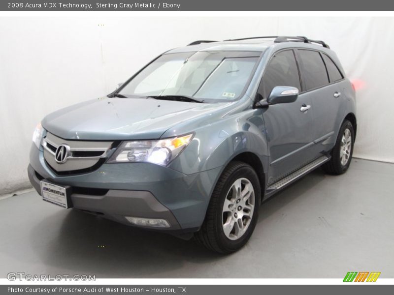 Sterling Gray Metallic / Ebony 2008 Acura MDX Technology