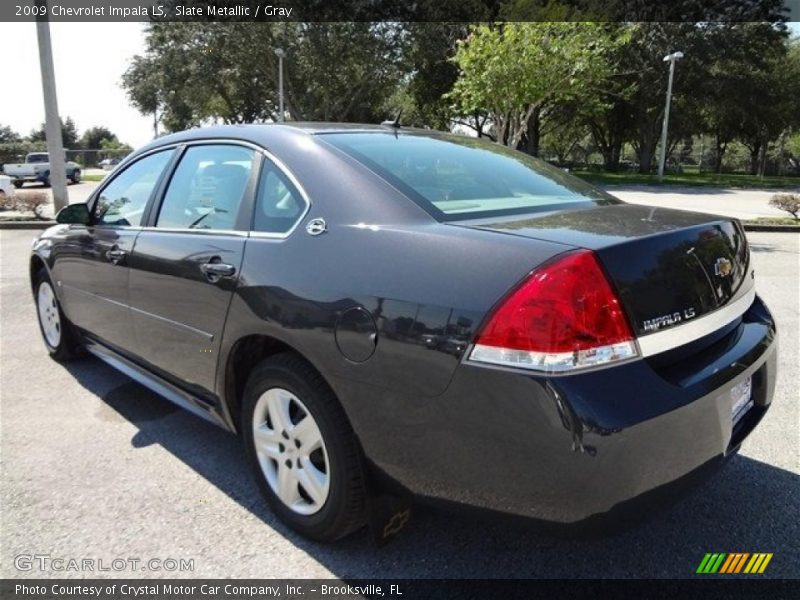 Slate Metallic / Gray 2009 Chevrolet Impala LS