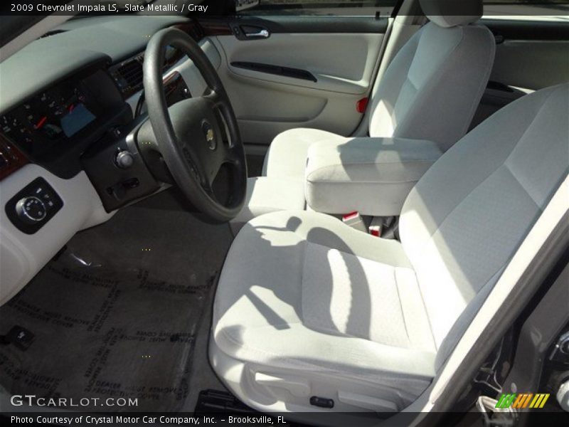 Slate Metallic / Gray 2009 Chevrolet Impala LS