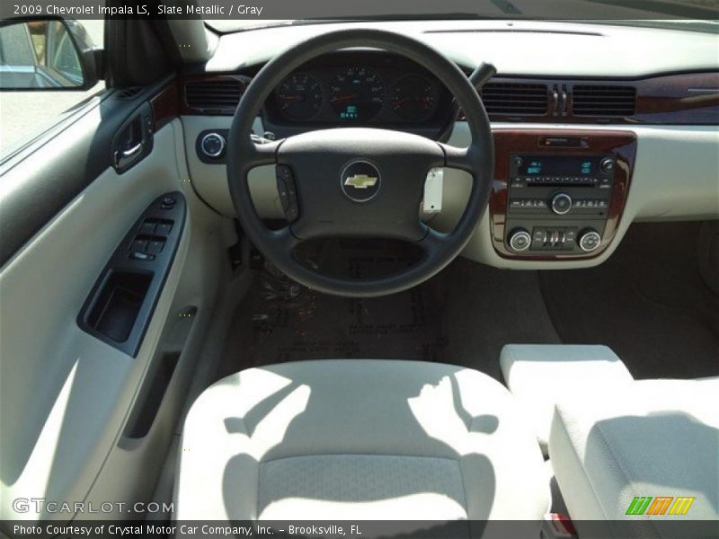 Slate Metallic / Gray 2009 Chevrolet Impala LS