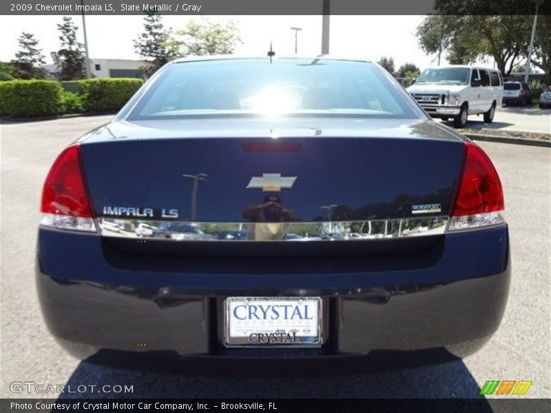 Slate Metallic / Gray 2009 Chevrolet Impala LS