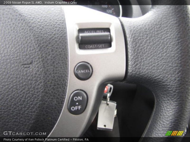 Iridium Graphite / Gray 2009 Nissan Rogue SL AWD