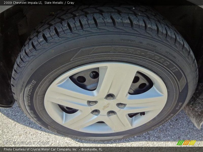 Slate Metallic / Gray 2009 Chevrolet Impala LS
