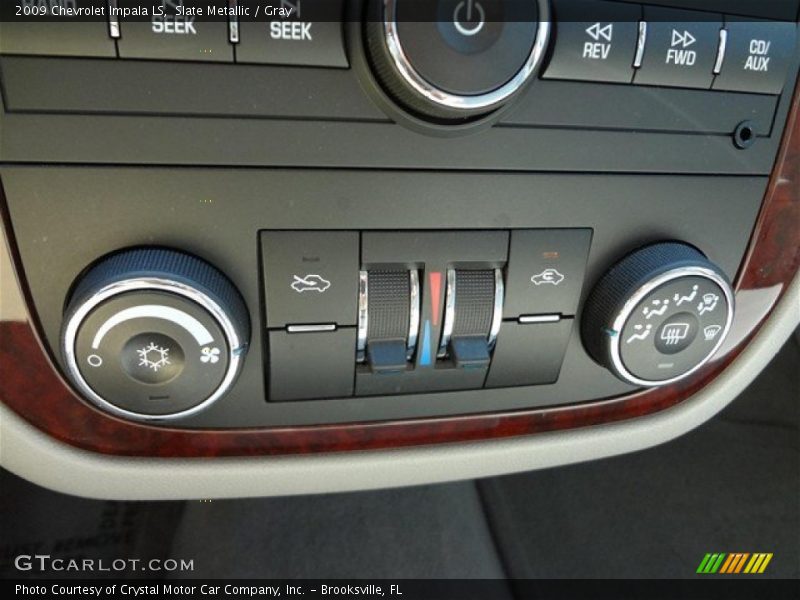 Slate Metallic / Gray 2009 Chevrolet Impala LS